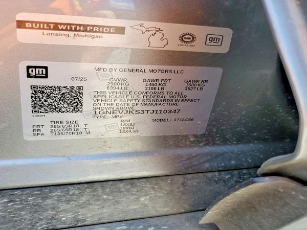 2026 CHEVROLET TRAVERSE