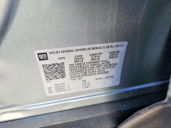 2026 CHEVROLET EQUINOX