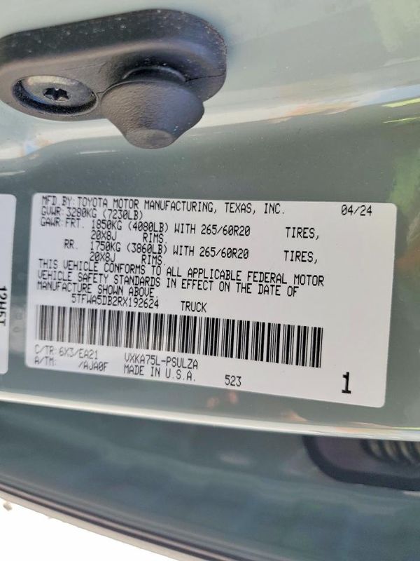 2024 TOYOTA TUNDRA Others