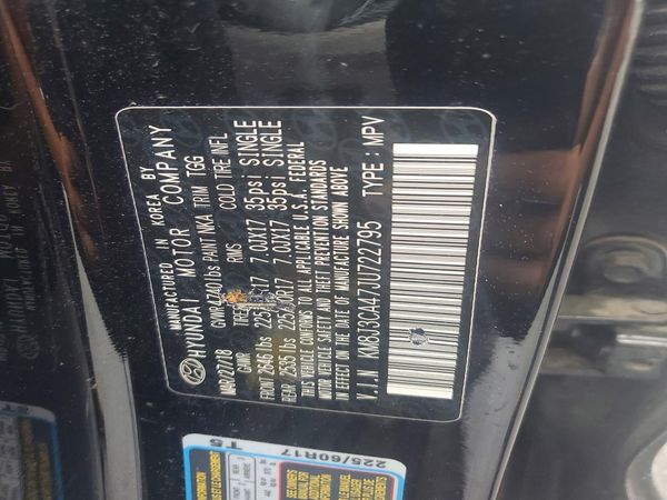 2018 HYUNDAI TUCSON