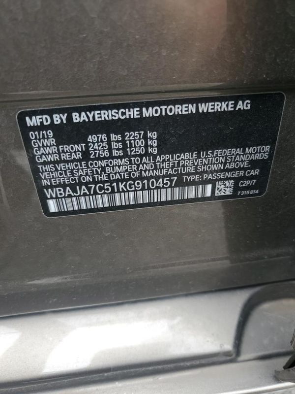 2019 BMW 530 xDrive