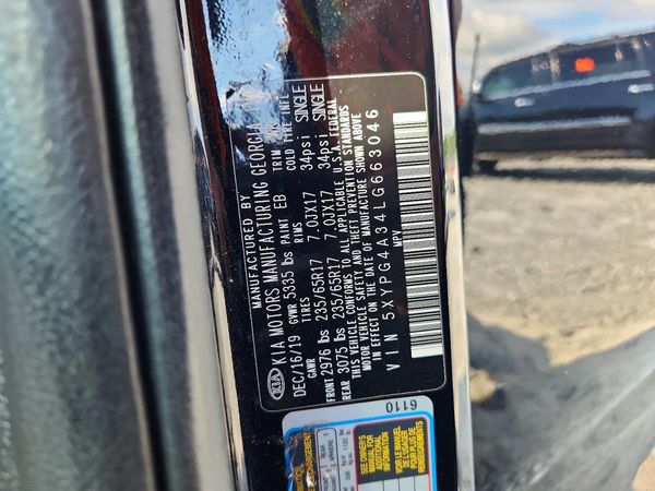 2020 KIA SORENTO L, LX, S