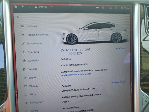 2017 TESLA MODEL S