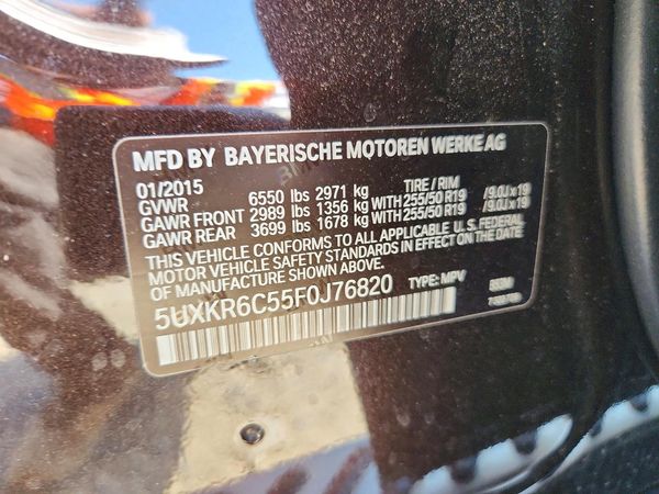 2015 BMW X5 xDrive50i