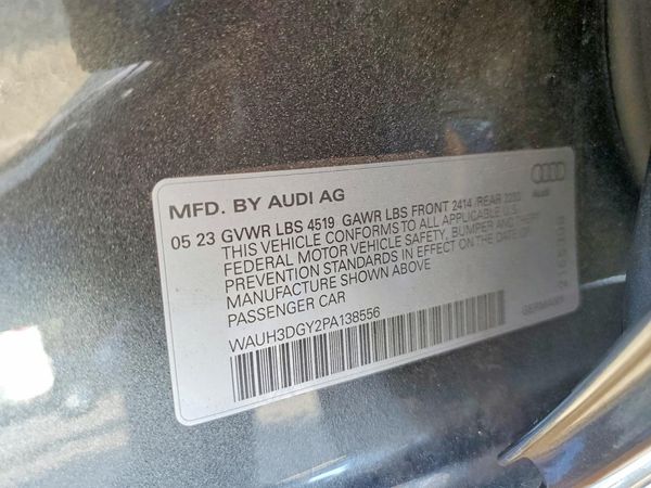 2023 AUDI S3 quattro Premium Plus