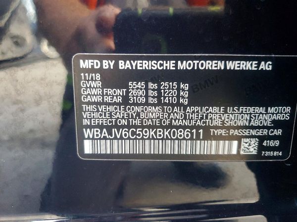 2019 BMW 640 xDrive GT