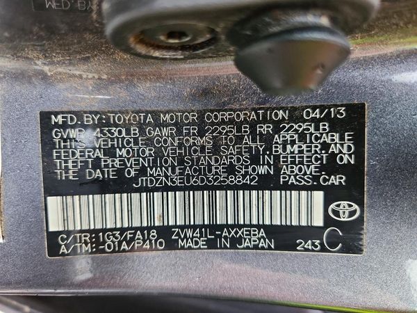 2013 TOYOTA PRIUS V TH