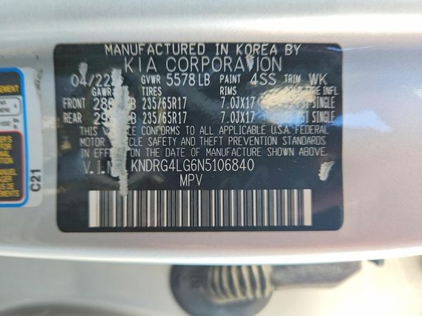 2022 KIA SORENTO S