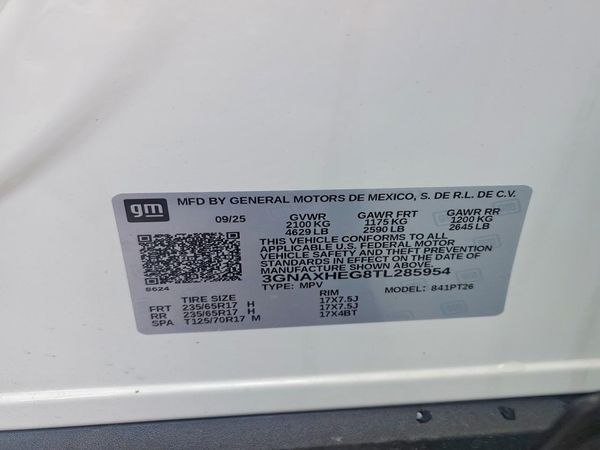 2026 CHEVROLET EQUINOX 1LT