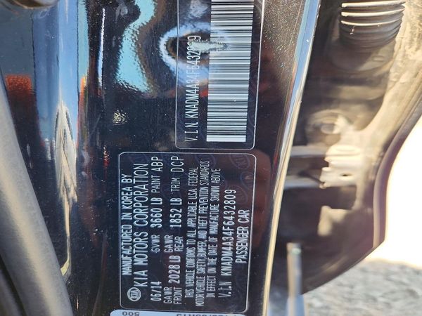 2015 KIA RIO GL - Middle-low