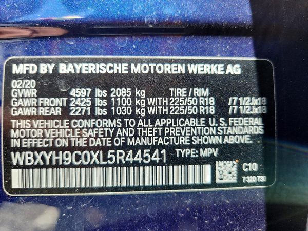 2020 BMW X2 sDrive28i