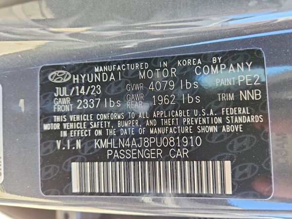 2023 HYUNDAI ELANTRA Limited