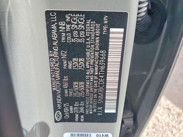 2026 HYUNDAI TUCSON SEL, SEL Plus