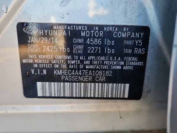 2014 HYUNDAI SONATA