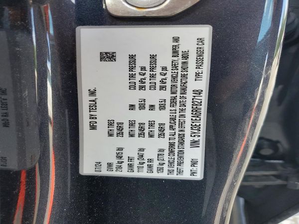 2024 TESLA MODEL 3