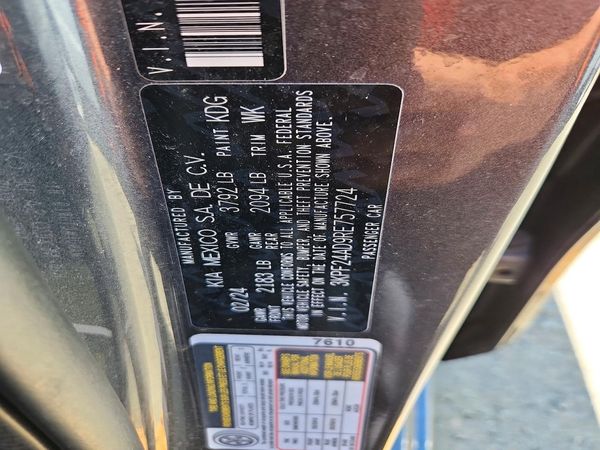 2024 KIA FORTE