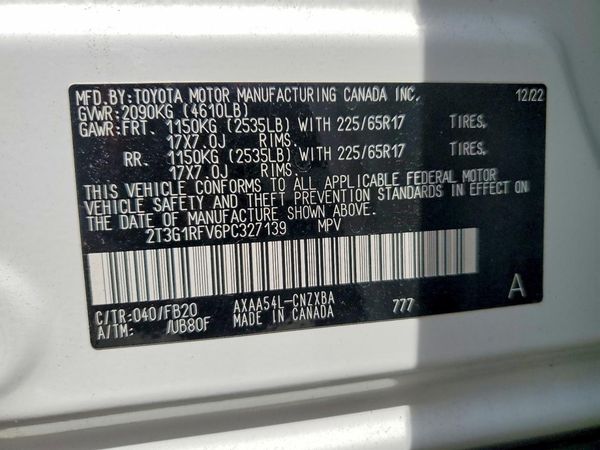 2023 TOYOTA RAV4 LE