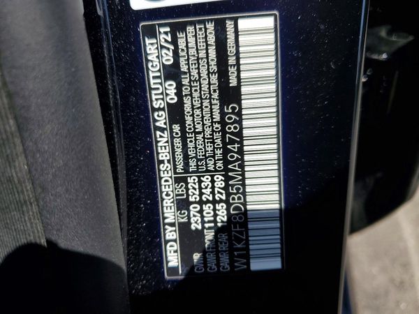 2021 MERCEDES-BENZ E E350