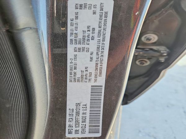 2022 RAM 1500 Big Horn, Lone Star