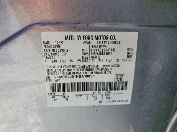 2022 FORD EDGE SEL