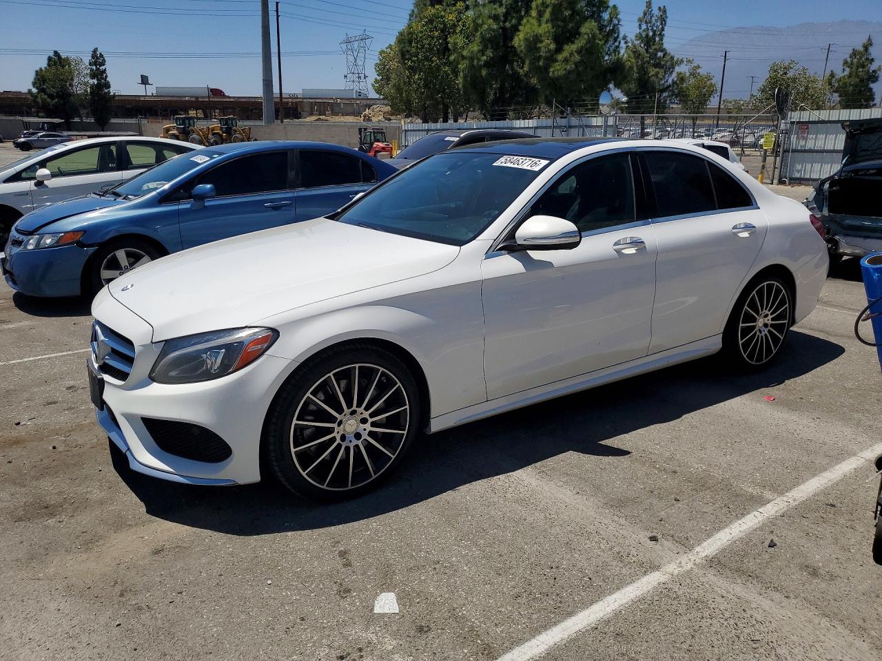 2015 MERCEDES-BENZ C 4-MATIC