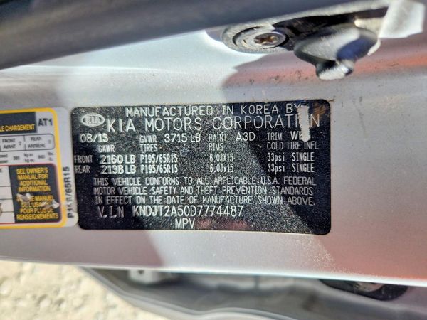 2013 KIA SOUL All Trims