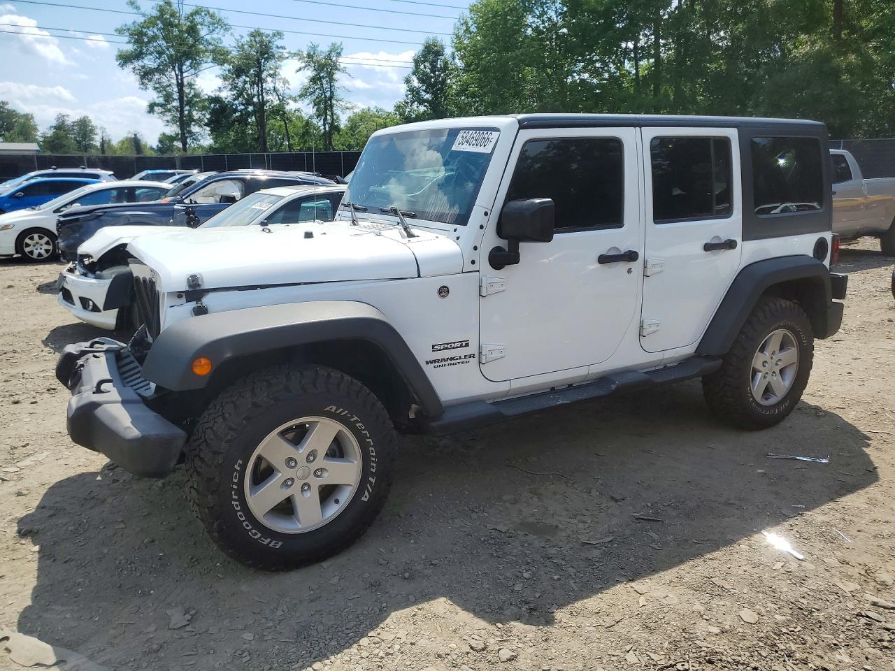 2017 JEEP WRANGLER UNLIMITED SPORT 4X4