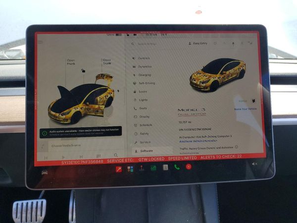 2022 TESLA MODEL 3