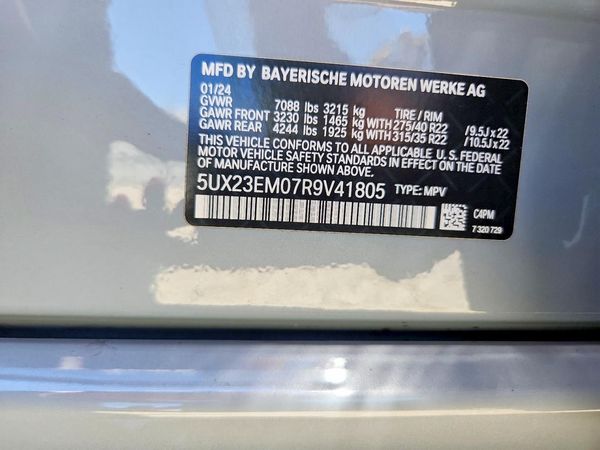 2024 BMW X7