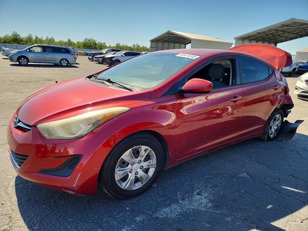 2016 HYUNDAI ELANTRA — Front 3/4