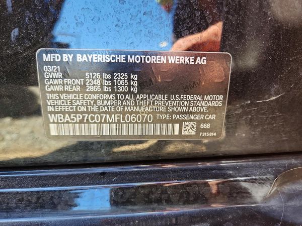 2021 BMW 330E