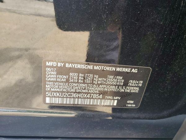 2017 BMW X6 xDrive35i
