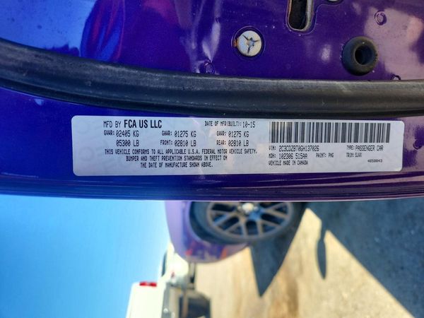 2016 DODGE CHALLENGER SXT Plus