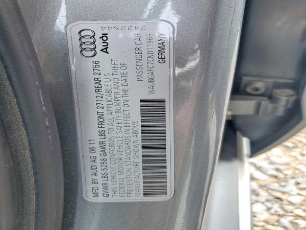 2012 AUDI A6 quattro