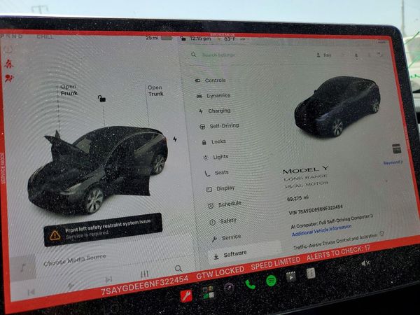 2022 TESLA MODEL Y