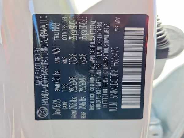 2026 HYUNDAI TUCSON SEL, SEL Plus