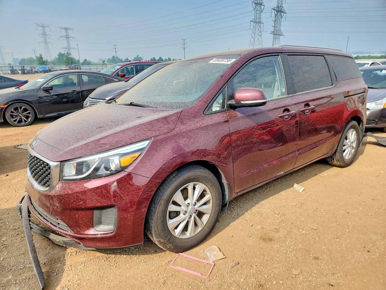 2016 KIA SEDONA LX - Middle-low