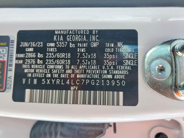 2023 KIA SORENTO S