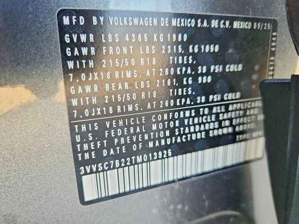 2026 VOLKSWAGEN TAOS SE
