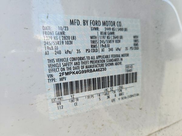 2024 FORD EDGE SE