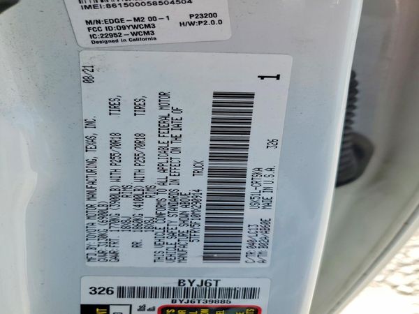 2021 TOYOTA TUNDRA