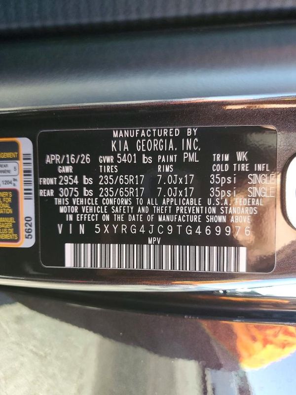 2026 KIA SORENTO LX