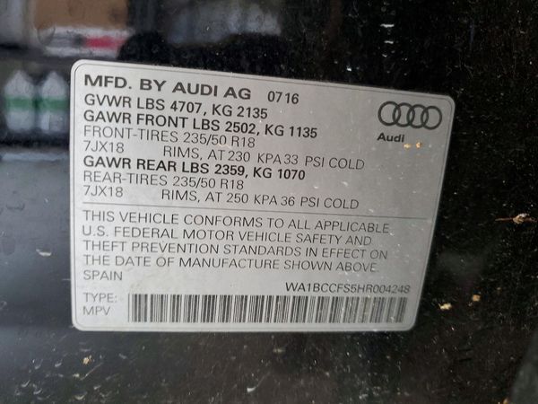 2017 AUDI Q3 Premium