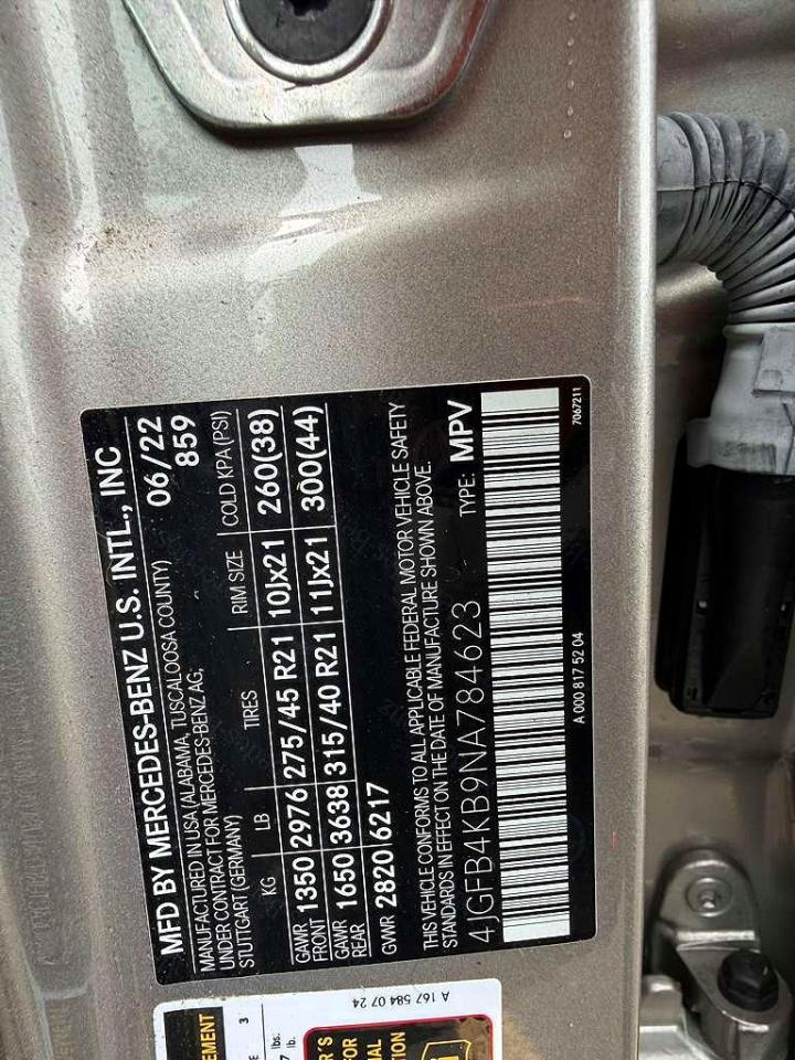 2022 MERCEDES-BENZ GLE GLE350 4MATIC