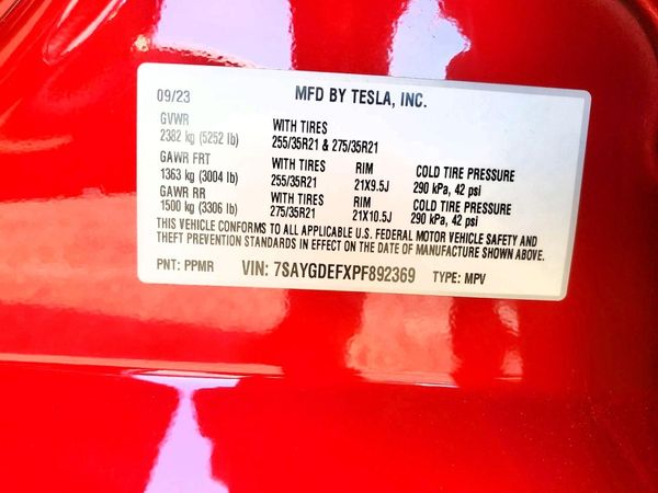 2023 TESLA MODEL Y