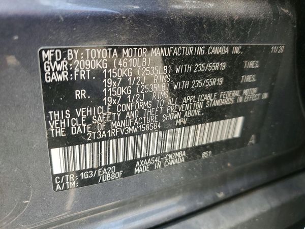 2021 TOYOTA RAV4 XLE Premium