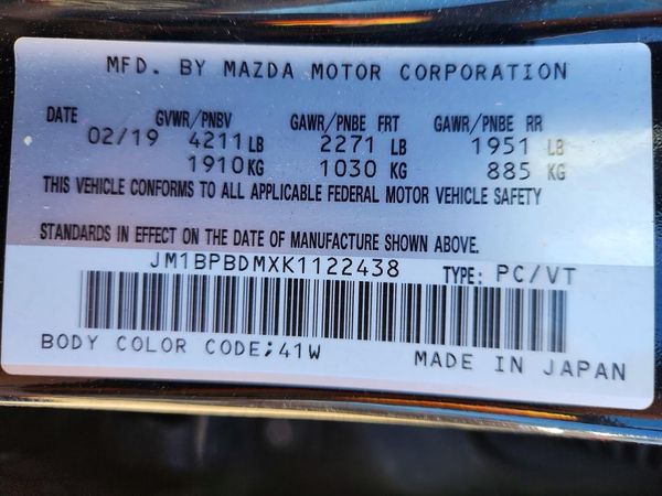 2019 MAZDA 3
