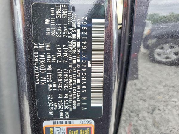 2026 KIA SORENTO