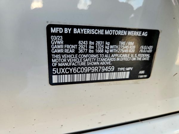 2023 BMW X6 xDrive40i