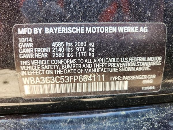 2015 BMW 320 xDrive